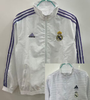 25-26 RMA White Double Sided Windbreaker (双面风衣)