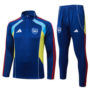 25-26 ARS Royal blue Half Pull Tracksuit #B2592(半拉链)
