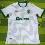 25-26 Sporting Lisbon White Fans Soccer Jersey