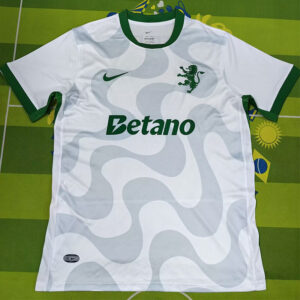 25-26 Sporting Lisbon White Fans Soccer Jersey