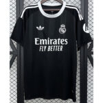25-26 RMA Black GoalKeeper Fans Soccer Jersey