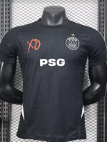 25-26 PSG Black XO Special Edition Player Version Training shirts