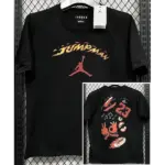 T266 Jordan Black High Quality Casual T-Shirt