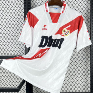 1994-1995 Rayo Vallecano Home Retro Soccer Jersey
