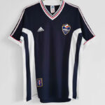 1998 Yugoslavia Home Retro Soccer Jersey