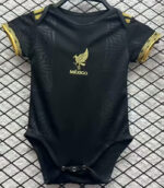 25-26 Mexico Gold Cup Black Baby Infant Crawl Suit