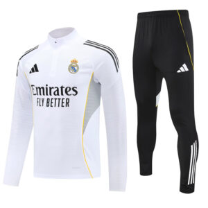 25-26 RMA White Half Pull Tracksuit (半拉链)