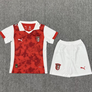 25-26 Braga Home Kids Soccer Jersey