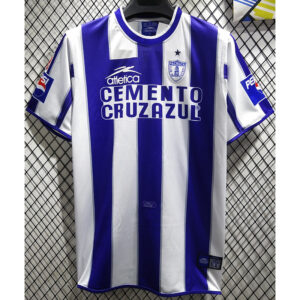 2001-2002 Pachuca Home Retro Soccer Jersey
