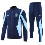 25-26 Man City Royal blue Jacket Tracksuit