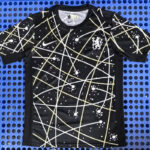 25-26 CHE Grey Black Fans Training shirts