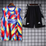 25-26 ARS Red blue Tank top and shorts suit