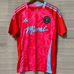 24-25 Inter Miami Red Special Edition Fans Soccer Jersey (红树叶)