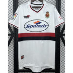 2001-2002 Mallorca White Retro Soccer Jersey (带章)