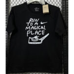 T211 NK Black High Quality Casual T-Shirt #独角兽