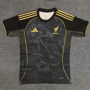 25-26 Mexico Black Special Edition Training Shirts (蛇鹰)