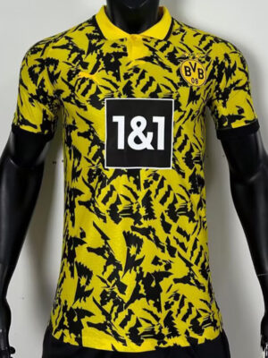 25-26 Dortmund Yellow Black Special Edition Player Version Soccer Jersey