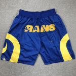 Rams Blue City Edition Top Quality NFL Pocket Pants *公羊