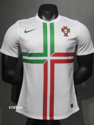 2012 Portugal Away Player Version 球员 Retro Soccer Jersey