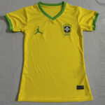 25-26 Brazil Yellow Special Edition Women Training shirts (女)飞人