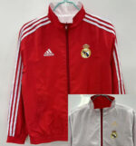 25-26 RMA Red & White Double Sided Windbreaker (双面风衣)