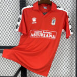 1990-1991 Real Oviedo Away Retro Soccer Jersey