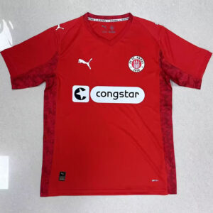 25-26 ST PAULI Red Fans Soccer Jersey