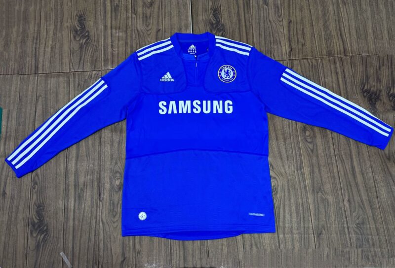 2009-2010 CHE Home Retro Long Sleeve Soccer Jersey (长袖) - Image 2
