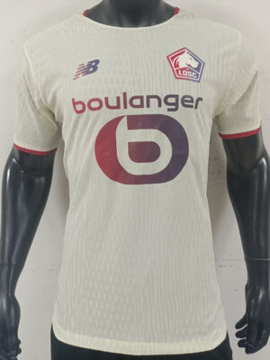 25-26 Lille Away Player Version Soccer Jersey