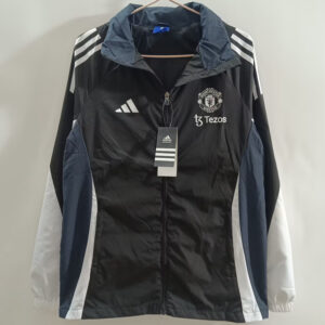 25-26 Man Utd Black Windbreaker
