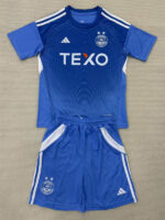 25-26 Aberdeen Blue Goalkeeper Kids Soccer Jersey