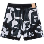 C2502 Jordan Black white Casual Short Pants #破冰斑白