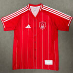 25-26 Nottingham Red Casual Edition Baseball Jersey