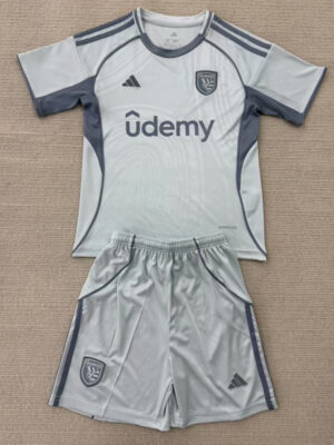 25-26 San Jose Earthquakes Grey Kids Training