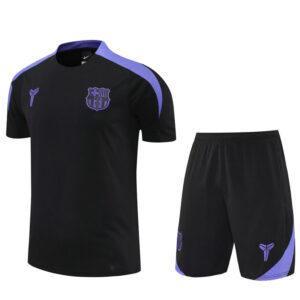 25-26 BAR Black Training Short Suit