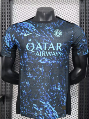 25-26 INT Blue Black Special Edition Player Version Soccer Jersey