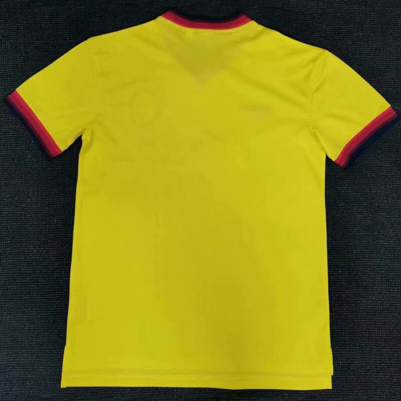 1997-1998 LIV Away Yellow Retro Soccer Jersey - Image 2