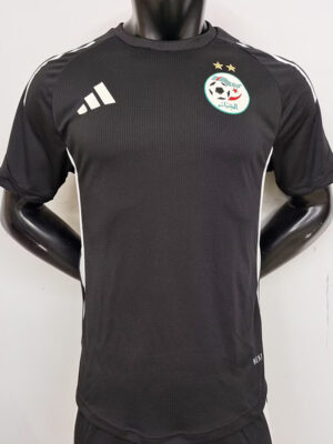 25-26 Algeria Black Player Version Training shirts #A38