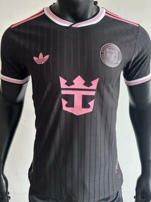 25-26 Inter Miami Special Edition Black Player Version Soccer Jersey (三叶草)
