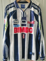 1999-2000 Monterrey Home Long Sleeve Retro Soccer Jersey (长袖)
