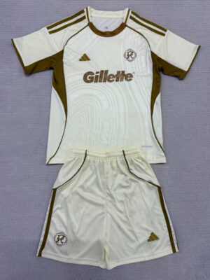 25-26 New England Revolution Beige Kids Training