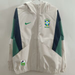 25-26 Brazil White Windbreaker