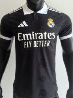 25-26 RMA Black Special Edition Player Version Training Shirts (翻领)