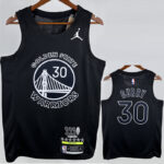 WARRIORS CURRY #30 Black Glory Edition Top Quality Hot Pressing NBA Jersey 荣耀版