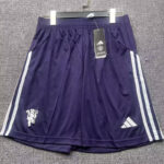 25-26 Man Utd Purple Shorts Pants