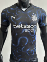 25-26 INT Black Special Edition Player Version Soccer Jersey (蛇纹)