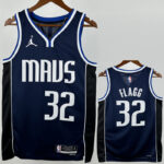 22-23 Dallas Mavericks FLAGG #32 Royal Blue Top Quality Hot Pressing NBA Jersey (Trapeze Edition)飞人版