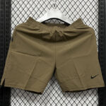 D985 NK Khaki Casual Short Pants