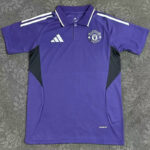 25-26 Man Utd Purple Polo Short Sleeve