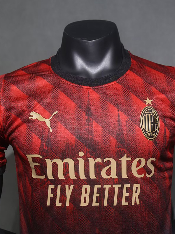 24-25 ACM Red Special Edition Player Version Soccer Jersey - Image 3